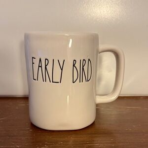 Early Bird White Mug